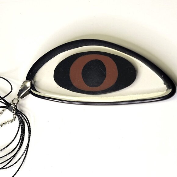 Unique Teardrop Pendant Long Necklace - Picture 4 of 7